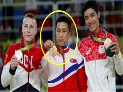 最悲傷的奧運金牌得主？北韓體操選手表示他其實非常開心，但不為人知的真相卻讓人一陣心酸…